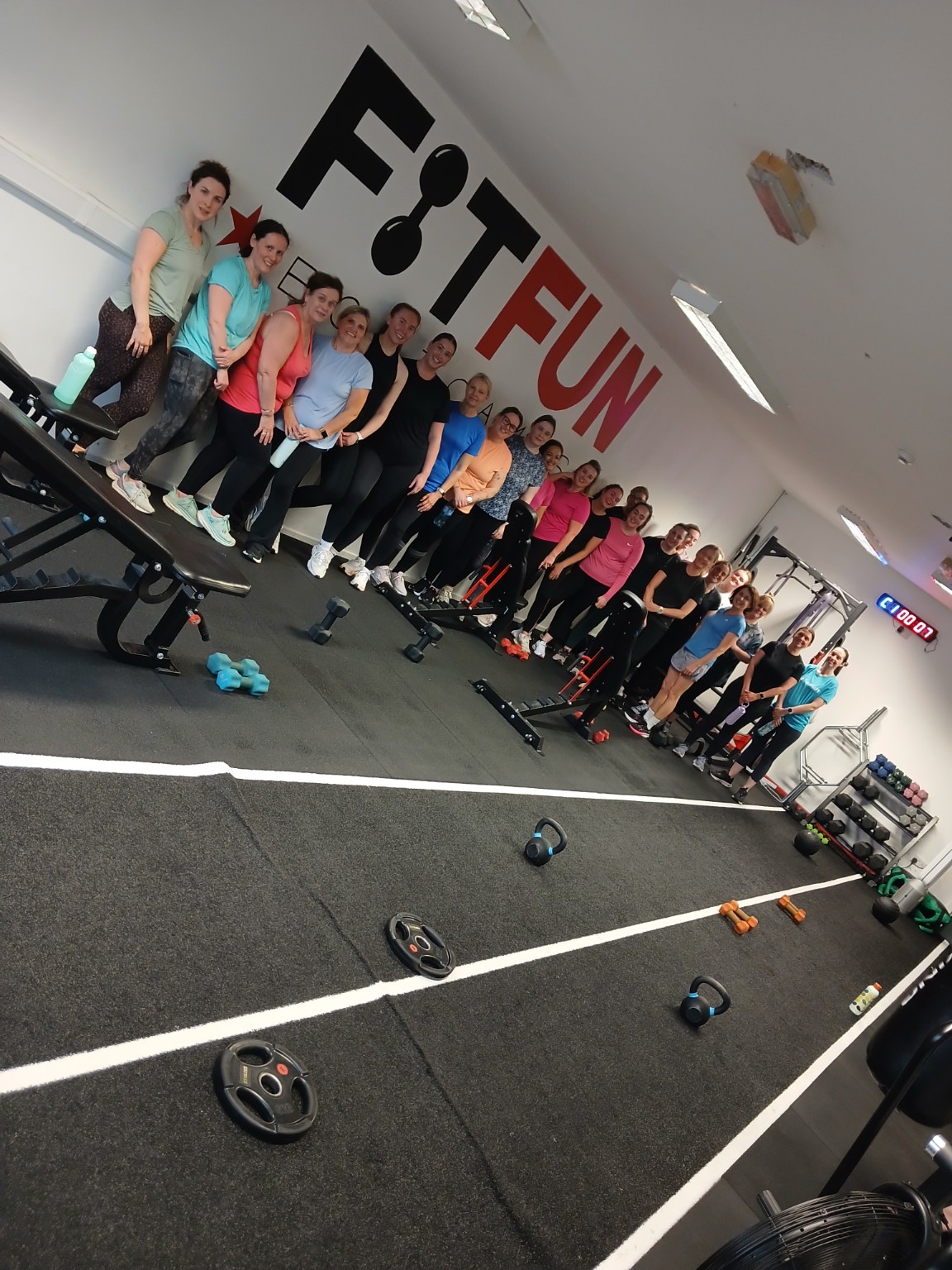 Women’s class at Fitfun